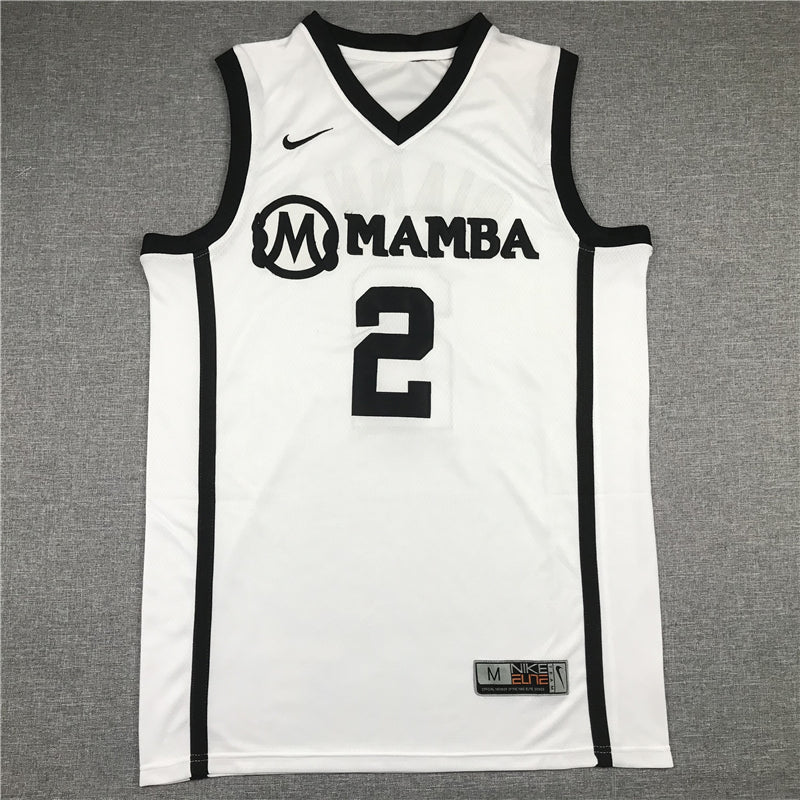 Men's Mamba Mambacitas Gigi Bryant Gianna White Basketball Jersey
