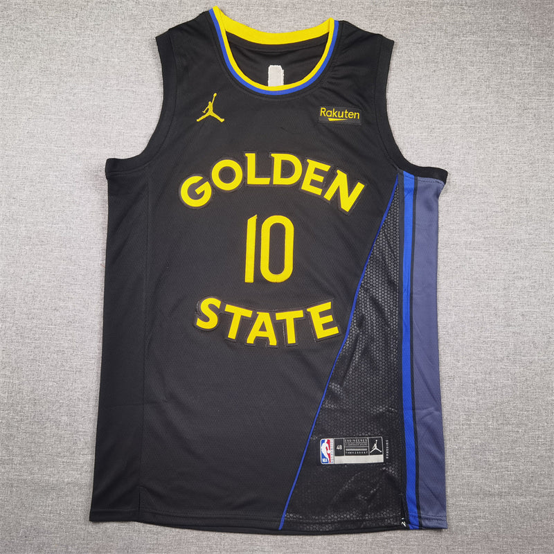 Men's Golden State Warriors Jimmy Butler Black Swingman Jersey - Statement Edition