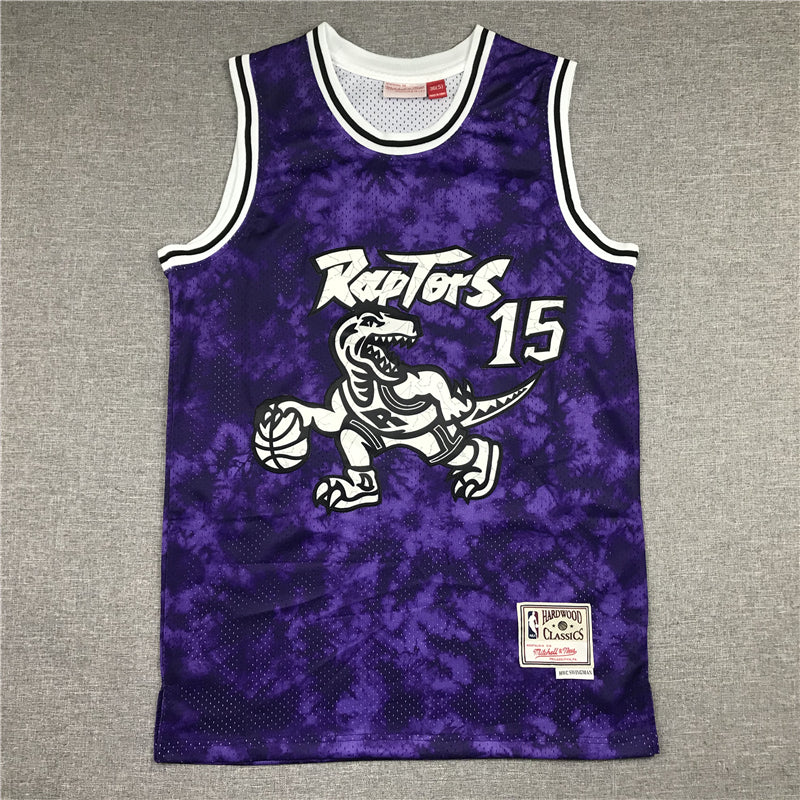 Men's Toronto Raptors Vince Carter Purple Galaxy Swingman Jersey