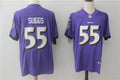 Men's Baltimore Ravens Terrell Suggs Purple Game Jersey