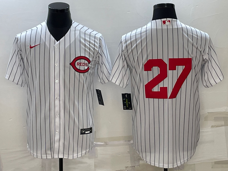 Men's Cincinnati Reds Scott Rolen White 2022 MLB at Field of Dreams Game Authentic Player Jersey