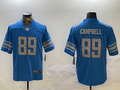 Men's Detroit Lions Dan Campbell Blue Game Jersey