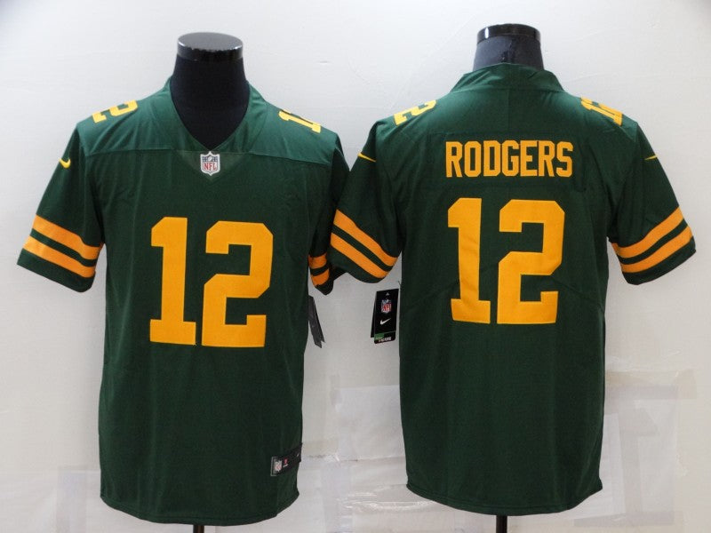 Men's Green Bay Packers Aaron Rodgers Green Alternate Legend Player Jersey