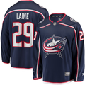 Men's Columbus Blue Jackets Patrik Laine Navy Home Breakaway Player Jersey