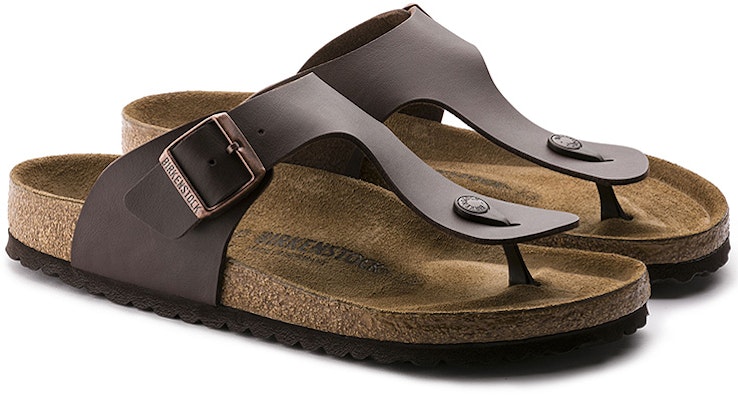 Birkenstock Ramses Birko-Flor 44701 Dark Brown Sandals
