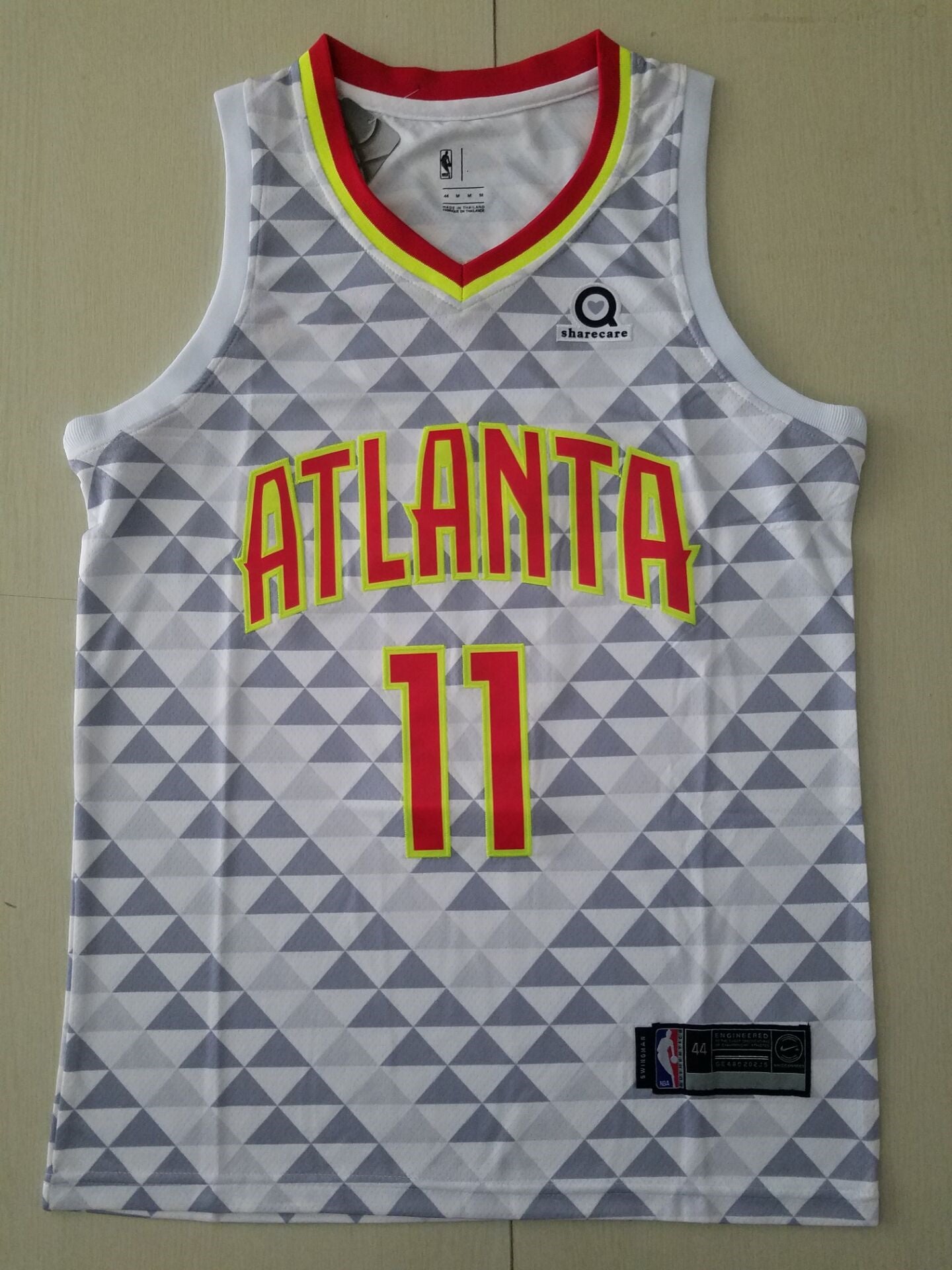 Men's Atlanta Hawks Trae Young White Swingman Player Jersey