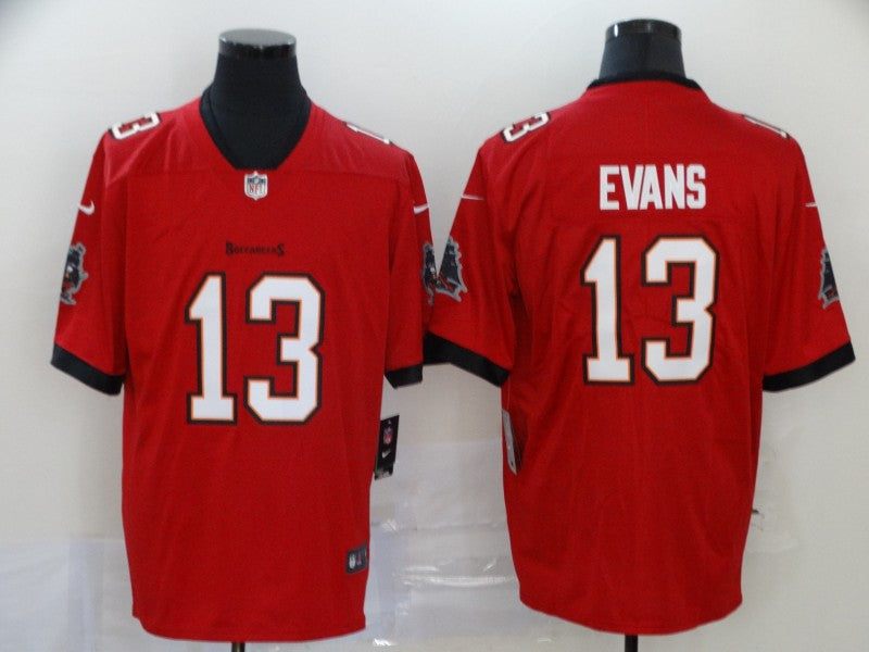 Men's Tampa Bay Buccaneers Mike Evans Red Player Game Jersey