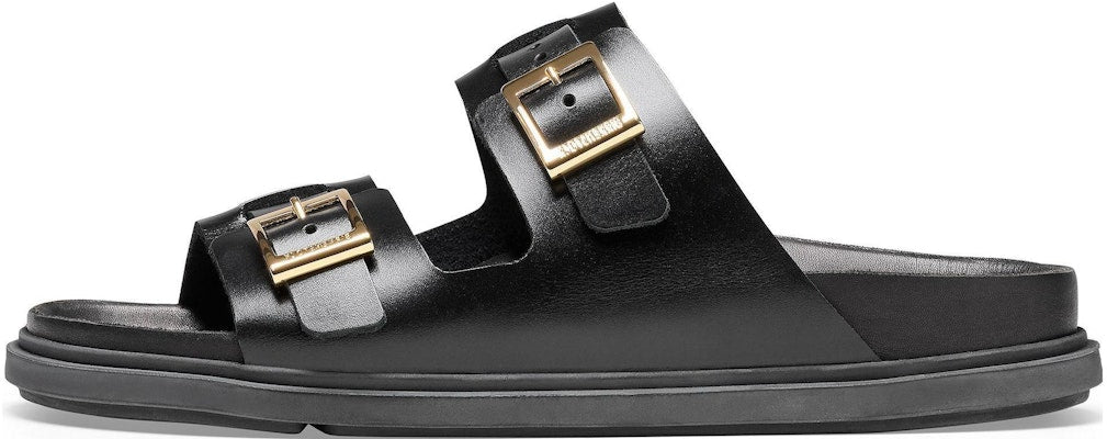 Birkenstock St Barths Natural Leather 1025245 Narrow Fit Black Sandals