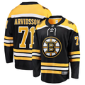 Men's Boston Bruins Viktor Arvidsson Fanatics Black Home Breakaway Jersey