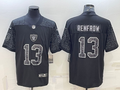Men's Las Vegas Raiders Hunter Renfrow Black Retired Player RFLCTV Limited Jersey