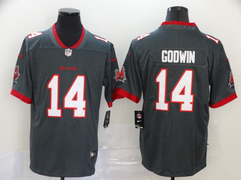 Men's Tampa Bay Buccaneers Chris Godwin Gray Game Jersey
