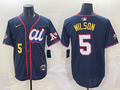 Men's American League Jacob Wilson Navy 2025 All-Star Edition Limited Player Jersey