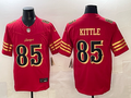 Men's San Francisco 49ers George Kittle Red 2025 Rivalries Collection Game Jersey