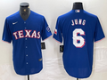 Men's Texas Rangers Josh Jung Royal Alternate Replica Player Jersey