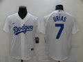 Men's Los Angeles Dodgers Julio Urias White Replica Baseball Jersey