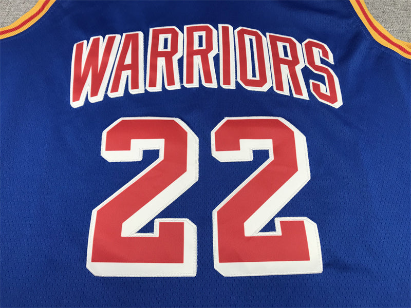 Men's Golden State Warriors Andrew Wiggins Blue Swingman Jersey