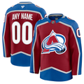 Men's Colorado Avalanche Fanatics Burgundy Home Premium Custom Jersey