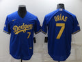Men's Los Angeles Dodgers Julio Urias Blue Player Jersey