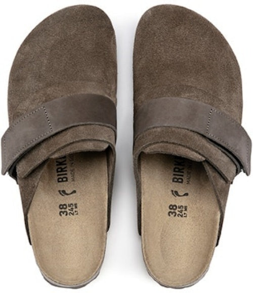 Birkenstock Nagoya 1017510 Brown Suede Leather Fashion Slippers
