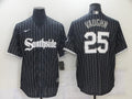 Men's Chicago White Sox Andrew Vaughn Black Replica Baseball Jersey