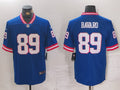 Men's New York Giants Mark Bavaro Royal Classic Game Player Jersey