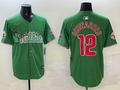 Men's Philadelphia Phillies Kyle Schwarber Green Replica Team Jersey