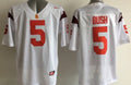 Men's USC Trojans Reggie Bush White Alumni Player Game Jersey