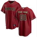 Men's Arizona Diamondbacks Red Custom Stitched Baseball Jersey