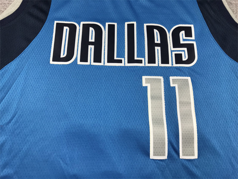 Men's Dallas Mavericks Kyrie Irving Royal Fast Break Replica Jersey - Icon Edition