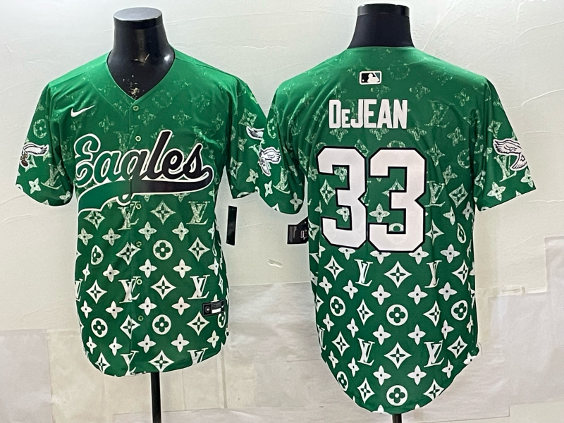 Men's Philadelphia Eagles Cooper DeJean Green Player Jersey