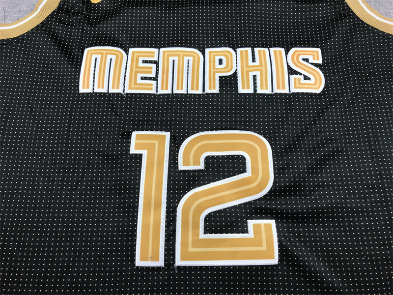 Men's Memphis Grizzlies Ja Morant Black Select Series Swingman Jersey