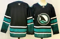 Men's San Jose Sharks Fanatics Black Blank Player Jersey