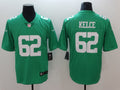 Men's Philadelphia Eagles Jason Kelce Green Game Jersey