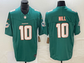 Men's Miami Dolphins Tyreek Hill Aqua Game Jersey