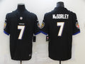 Men's Baltimore Ravens Trace McSorley Black Game Jersey