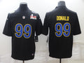 Men's Los Angeles Rams Aaron Donald Black Game Jersey