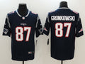 Men's New England Patriots Rob Gronkowski Navy Game Jersey