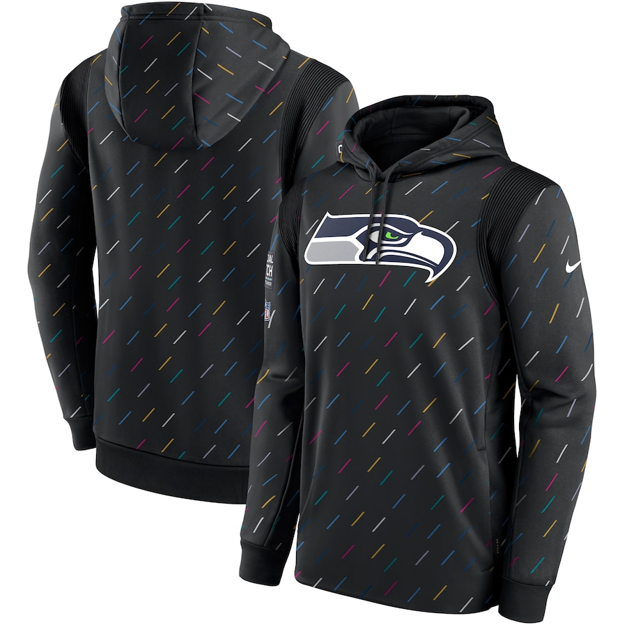 Men's Seattle Seahawks 2021 Salute to Service Hoodie Black