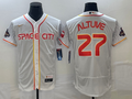 Men's Houston Astros Jose Altuve White City Connect Replica Player Jersey