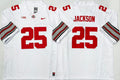 Men's Ohio State Buckeyes Bo Jackson White Player Jersey