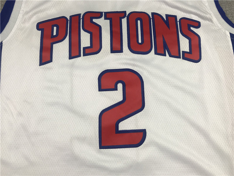 Men's Detroit Pistons Cade Cunningham White 2020/21 Swingman Fashion Jersey