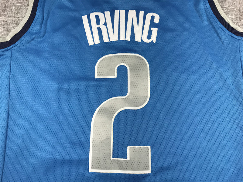Men's Dallas Mavericks Kyrie Irving Royal 2022/23 Fast Break Replica Jersey - Icon Edition
