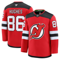 Men's New Jersey Devils Jack Hughes Fanatics Red Home Premium Jersey