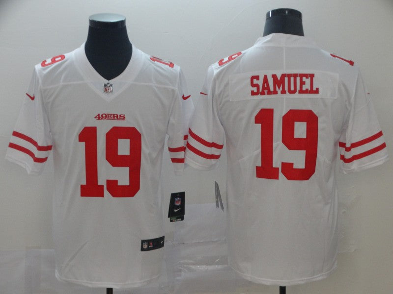 Men's San Francisco 49ers Deebo Samuel White Game Jersey