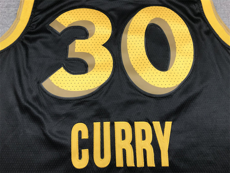 Men's Golden State Warriors Stephen Curry Black 2023/24 Swingman Jersey - City Edition