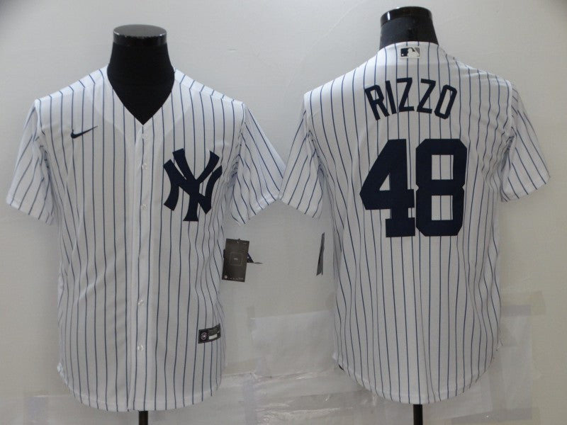 Men's New York Yankees Anthony Rizzo White Replica Baseball Jersey