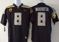 Men's Oregon Ducks Marcus Mariota Black Player Game Jersey