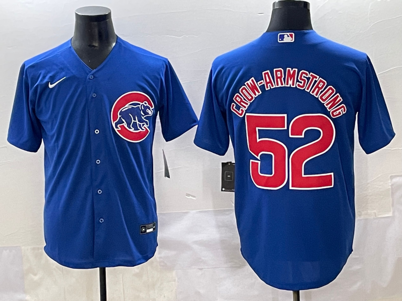 Men's Chicago Cubs Pete Crow-Armstrong Royal Replica Player Jersey