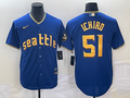 Men's Seattle Mariners Ichiro Suzuki Royal 2023 City Connect Replica Jersey