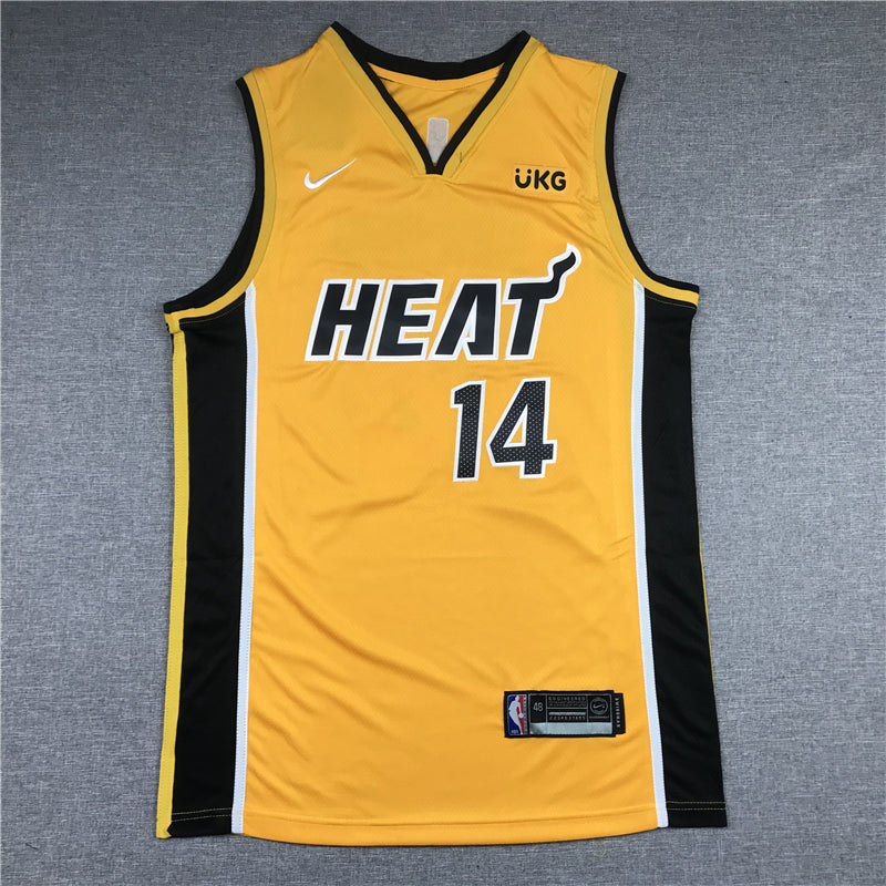 Men's Miami Heat Tyler Herro Gold 2020/21 Swingman Player Jersey